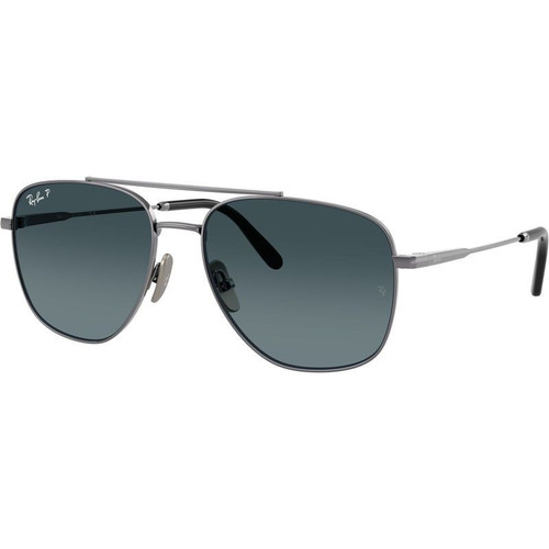 Ray-Ban William Titanium RB8097 Gunmetal Angle