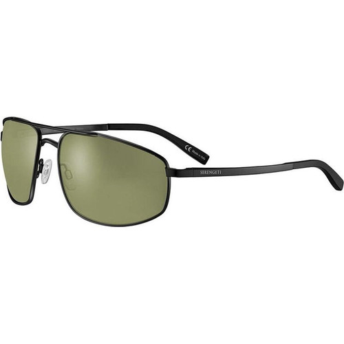 Serengeti Modugno 2.0 Matte Black Mineral Glass Angle