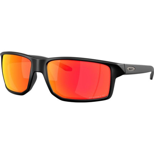 Oakley Gibston XL Matte Black Prizm Ruby Angle