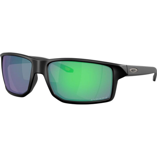 Oakley Gibston XL Matte Black Prizm Jade Angle