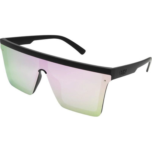 SIN Eyewear The Bar Black Pink Flash Mirror Angle
