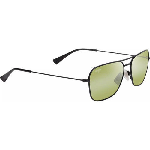Maui Jim Na'auao Matte Black Maui HT Angle