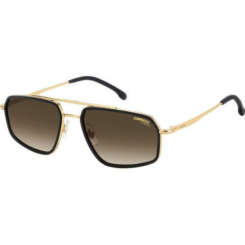 Carrera 338/S Matte Black Brown Gradient Angle