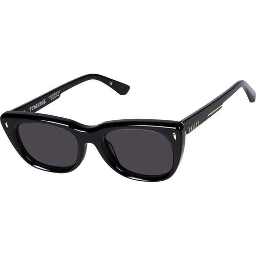 Valley Eyewear Tomahawk Gloss Black Black Polarised Angle