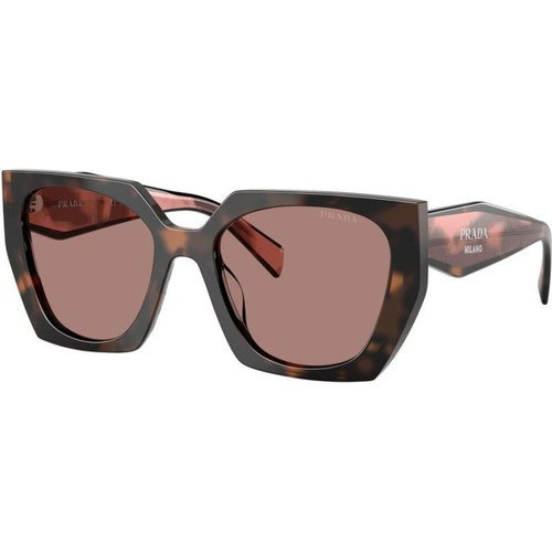 Prada PR15WS Mauve Tortoise Light Brown Angle