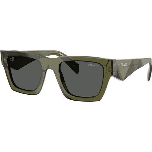 Prada PRA06S Transparent Military Dark Grey Angle