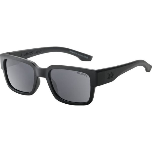 Dirty Dog Avenger Satin Black Grey Polarised Angle