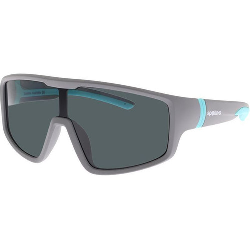 Spotters Kids Croc Kids Grey Dark Grey Polarised Angle