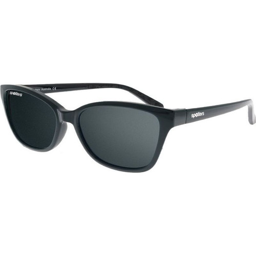 Spotters Kids Possum Kids Gloss Black Grey Polarised Angle