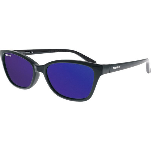 Spotters Kids Possum Kids Black Purple Mirror Polarised Angle