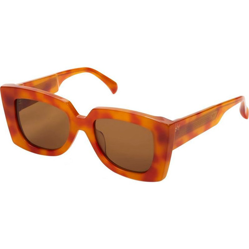 AM Eyewear Cat Rose Golden Tort Brown Angle