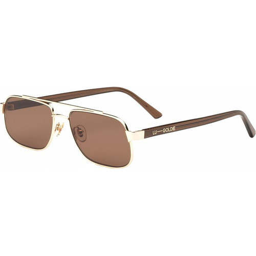 Lu Goldie Evangeline Gold Coffee Front