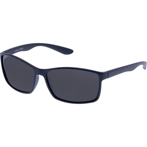 Cancer Council Carwell Matte Black Smoke Polarised Angle