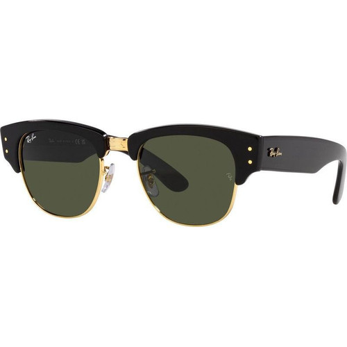 Ray-Ban Mega Clubmaster RB0316S Black Gold Angle
