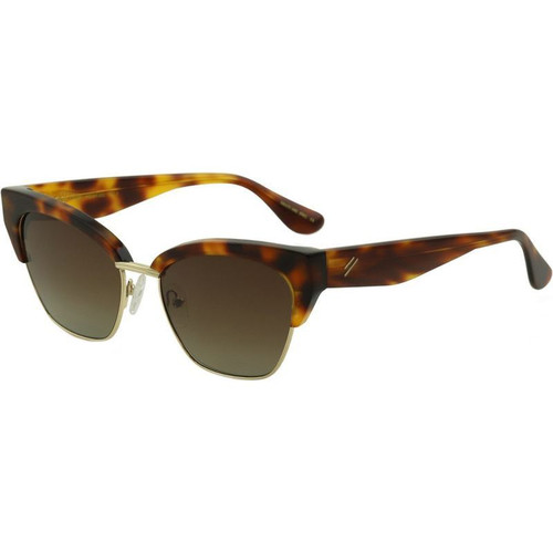 Bask Eyewear Gigi Tea Tort Brown Polarised Angle