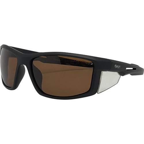 Mangrove Jacks Cadiz Matte Black Brown Polarised Angle