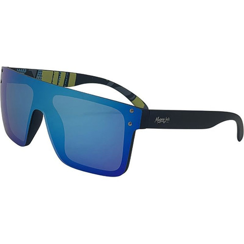 Mangrove Jacks Never Say Never Matte Black Ice Blue Angle