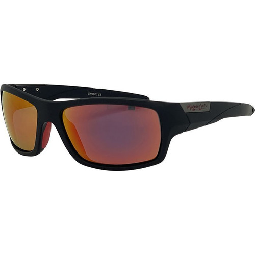 Mangrove Jacks Barrel Matte Black Red Polarised Angle