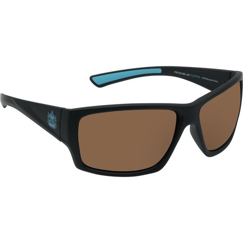 Ugly Fish Floating PFR363 Matte Black Brown Polarised Angle