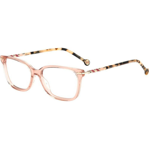Carolina Herrera Glasses HER 0097 Nude Havana Angle