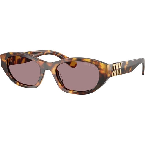 Miu Miu MUA03S Honey Havana Light Purple Angle