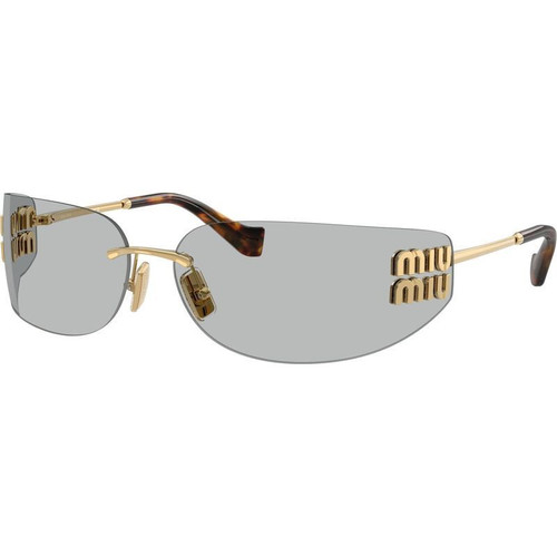 Miu Miu MUA51S Gold Light Grey Angle