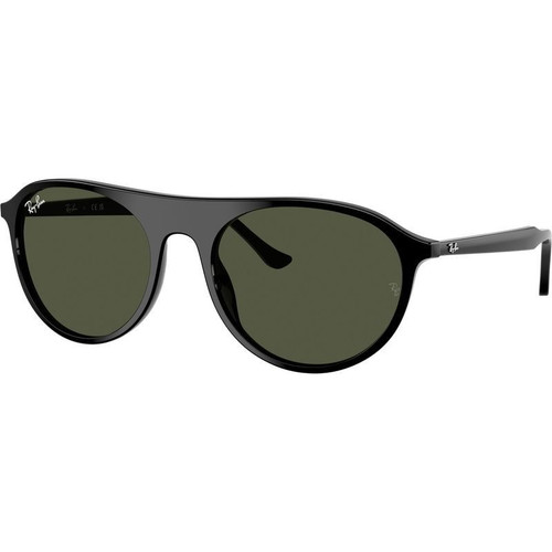 Ray-Ban RB2215 Black Green Angle