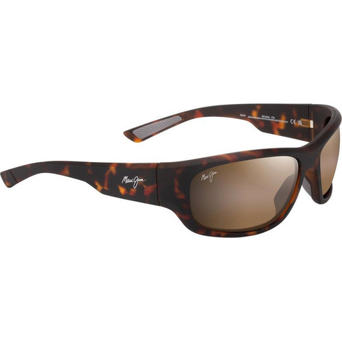 Maui Jim Ma'ukele Matte Dark Havana HCL Bronze Polarised Angle