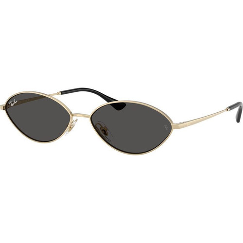 Ray-Ban Kai RB3757 Pale Gold Dark Grey Angle
