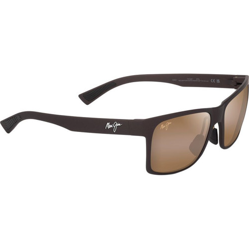 Maui Jim Ho'opili Matte Brown HCL Polarised Angle