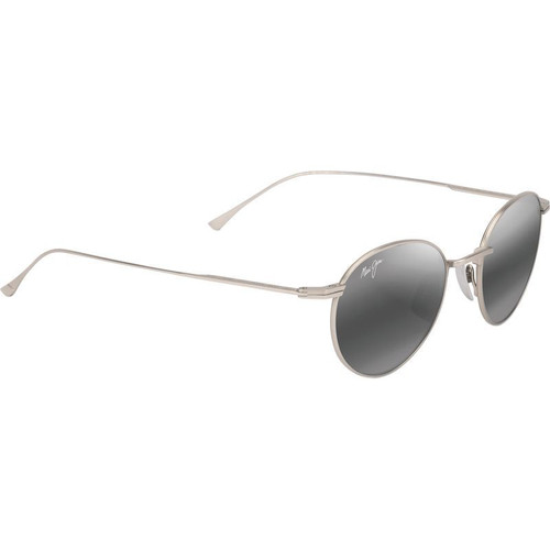 Maui Jim Kaapeha Silver Neutral Grey Polarised Angle