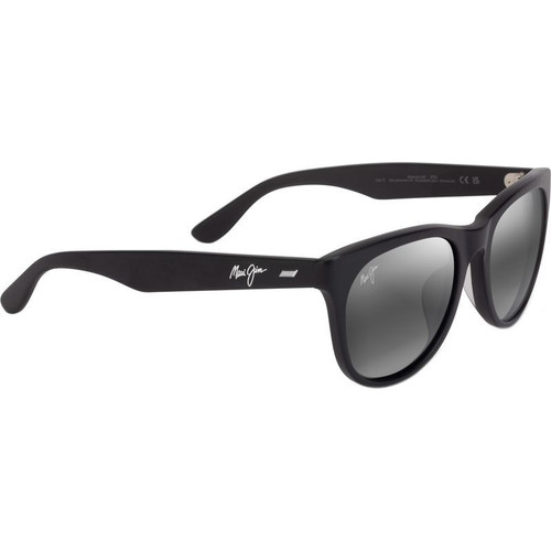 Maui Jim Koaniani Alt Fit Matte Black Neutral Grey Polarised Angle