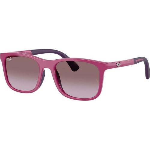 Ray-Ban Junior RJ9084S Fuchsia Rubber Violet Gradient Angle