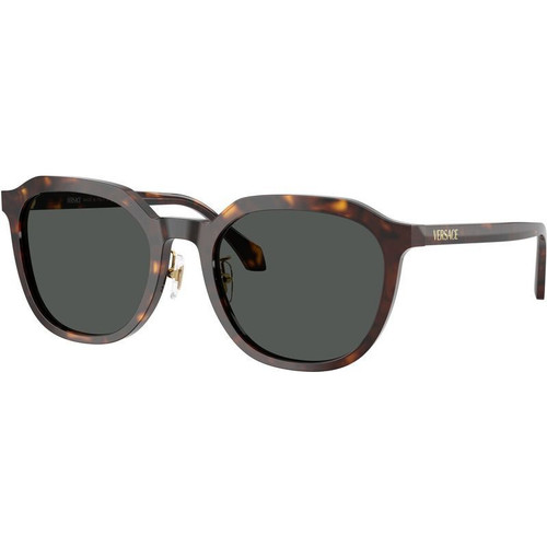 Versace VE4493D Dark Havana Dark Grey Angle