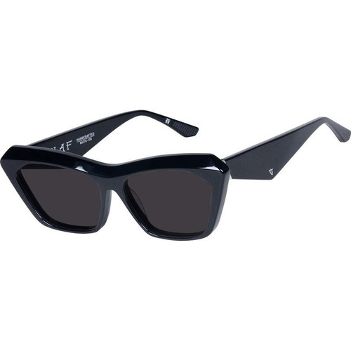Valley Eyewear Piaf Gloss Black Black Angle