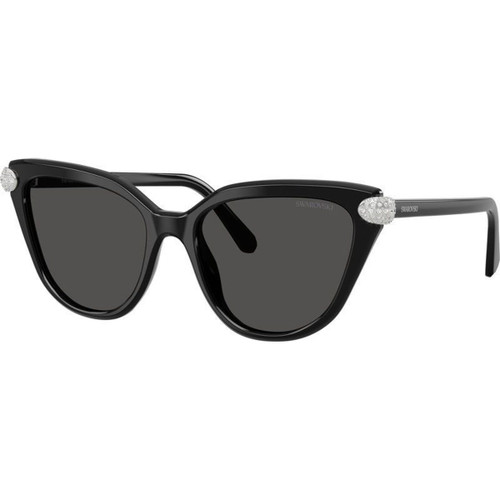 Swarovski SK6039 Black Dark Grey Angle