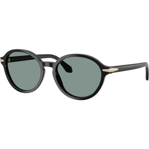 Giorgio Armani AR8237 Black Vintage Blue Angle