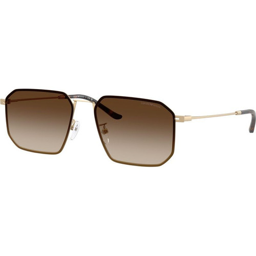 Emporio Armani EA2165D Pale Gold Brown Gradient Angle