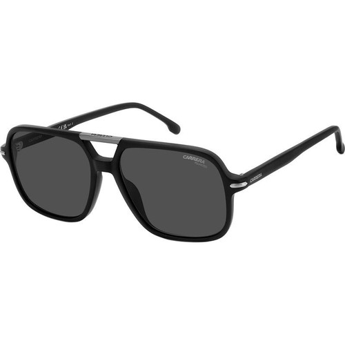 Carrera 350/S Matte Black Dark Grey Polarised Angle