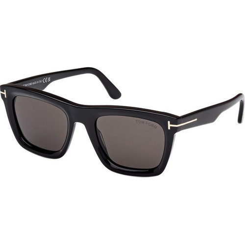 Tom Ford Lelio FT1207 Black Smoke Angle