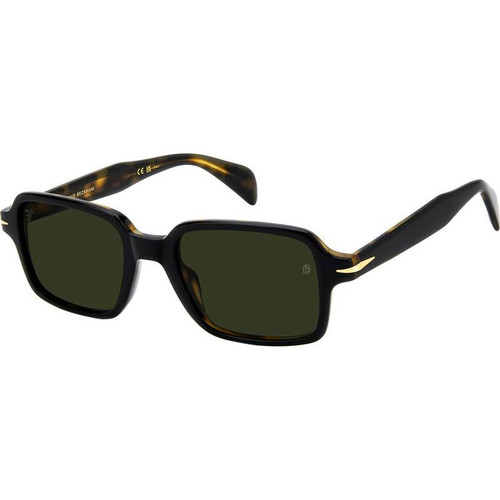 David Beckham DB 1179/S Black Havana Green Angle