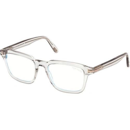 Tom Ford Glasses FT6032-B Shiny Grey Blue Light Angle