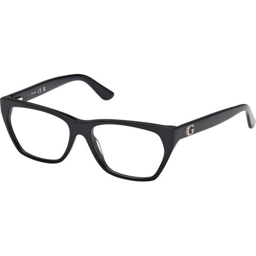 Guess Glasses GU50234 Black Clear Angle