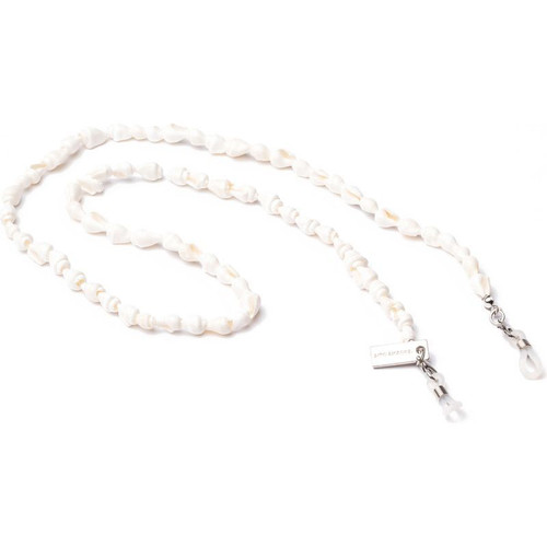 Accessories Sito Shell Chain White