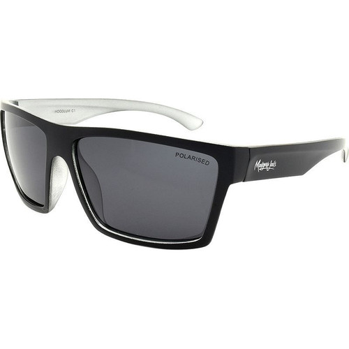 Mangrove Jacks Hoodlum Matte Black Smoke Polarised Angle