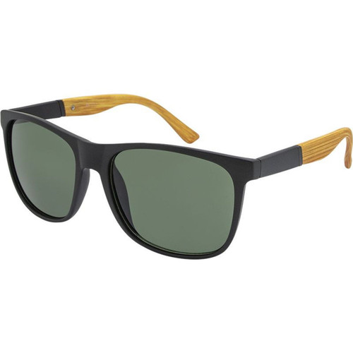JS Eyewear 3880 Black Wood Green Angle