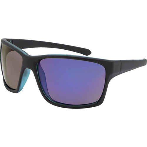 JS Eyewear 3948 Black Blue Polarised Angle