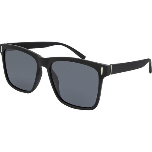 JS Eyewear 8022 Black Smoke Polarised Angle