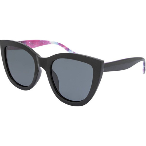 JS Eyewear 5905 Black Stars Smoke Polarised Angle