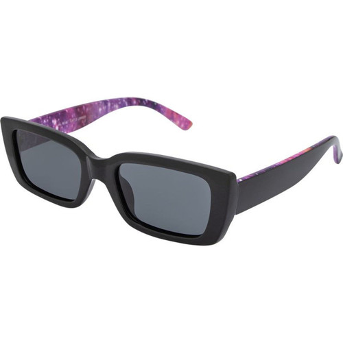 JS Eyewear 5907 Black Stars Smoke Polarised Angle